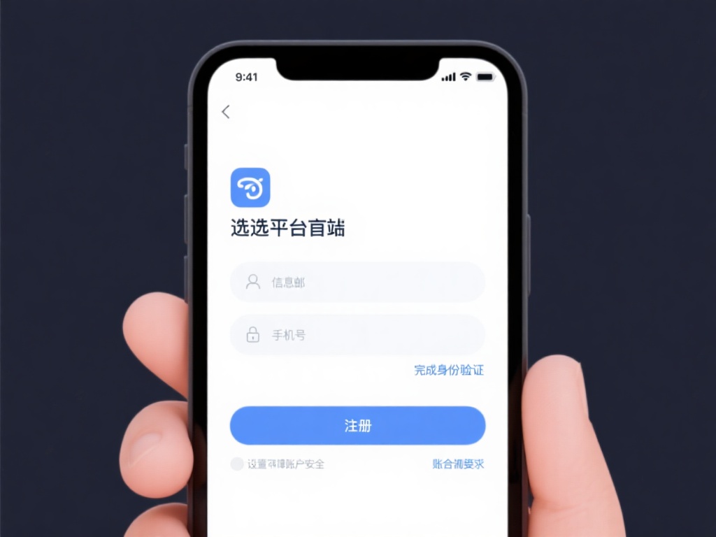 选定平台后，你需要注册一个账号。通常，平台会要求提