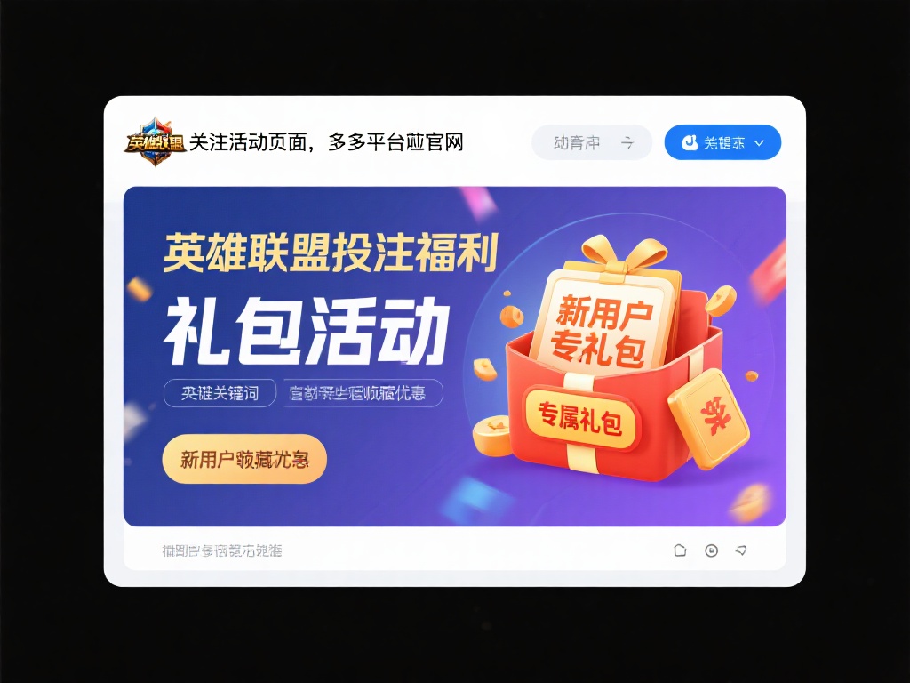 关注活动页面：许多平台会在官网或社交媒体上发布礼包